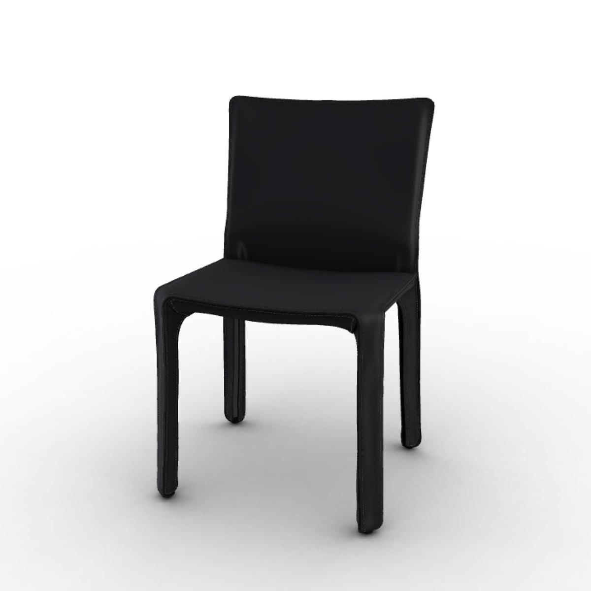 Luxury CAB 412 Leather Dining Chair Modern Italian Style for Villa