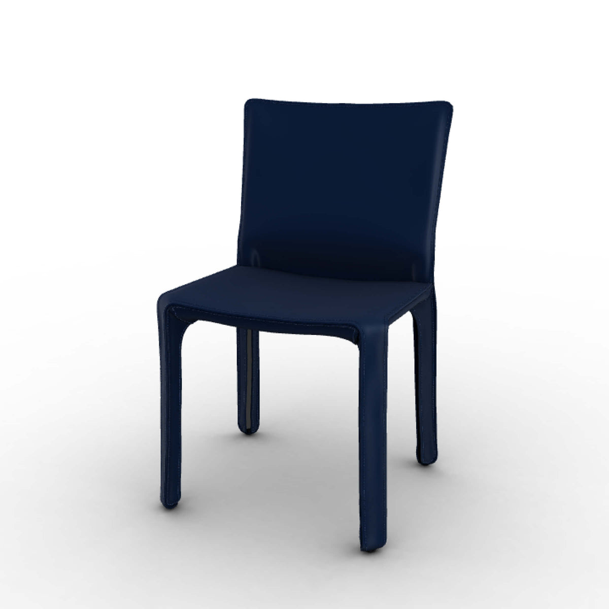 Luxury CAB 412 Leather Dining Chair Modern Italian Style for Villa