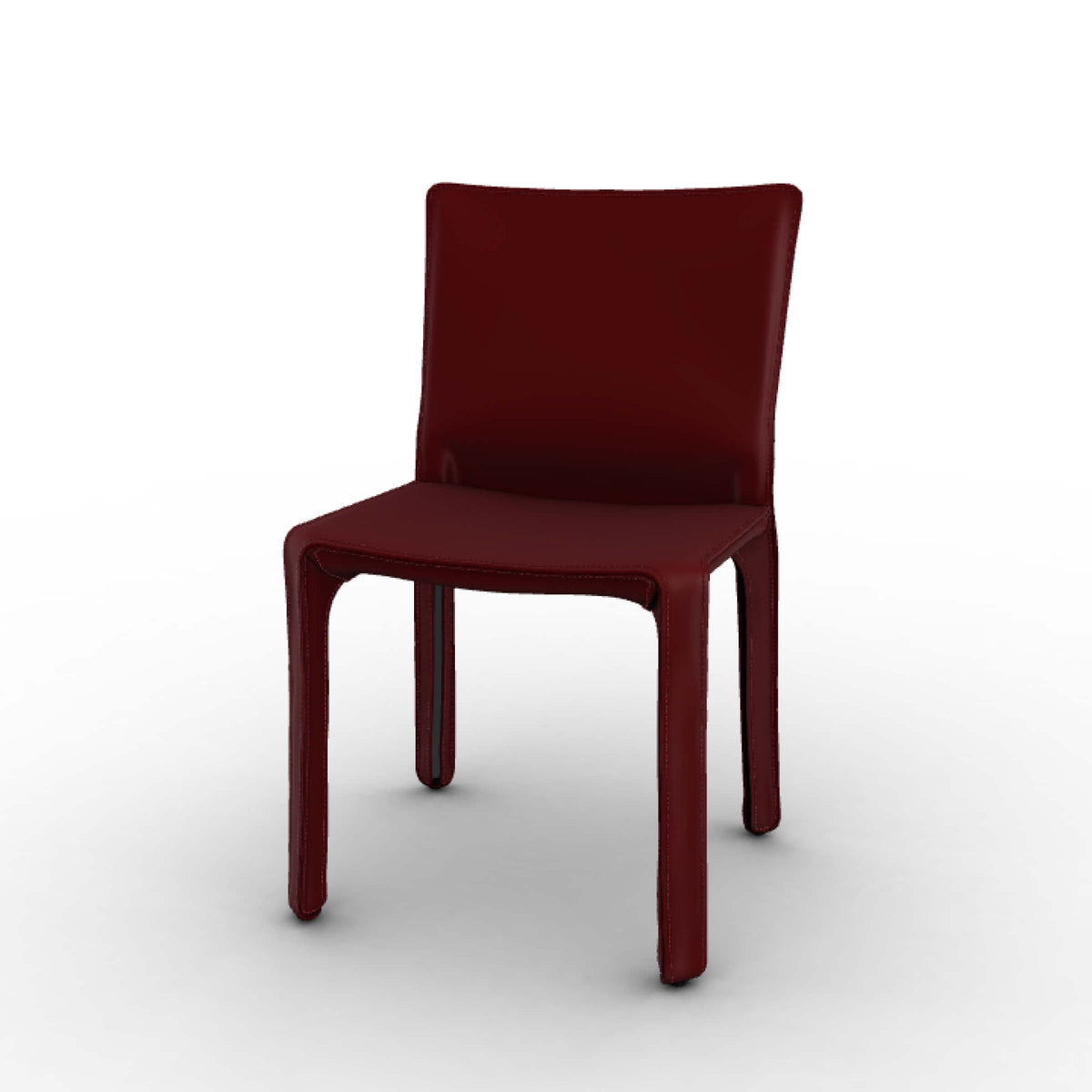 Luxury CAB 412 Leather Dining Chair Modern Italian Style for Villa