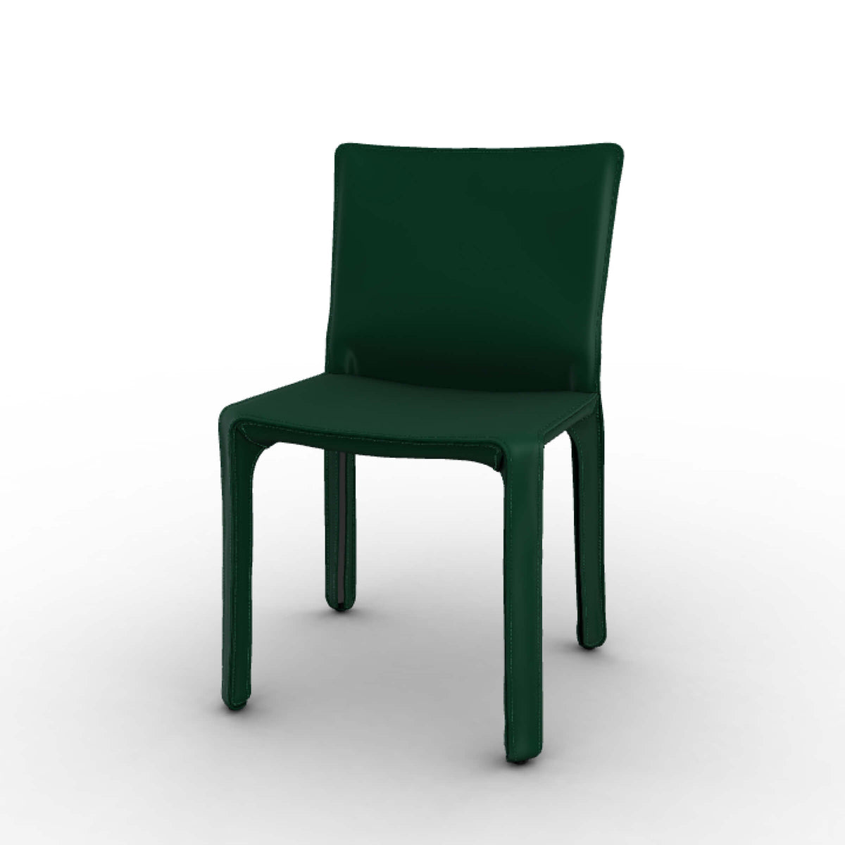 Luxury CAB 412 Leather Dining Chair Modern Italian Style for Villa