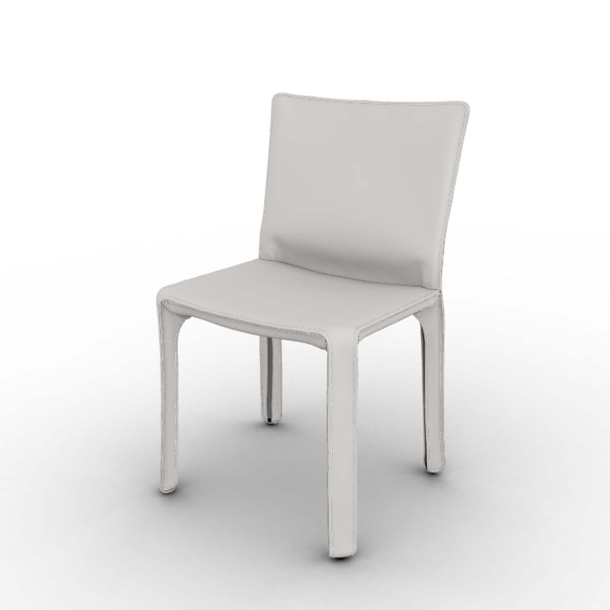 Luxury CAB 412 Leather Dining Chair Modern Italian Style for Villa
