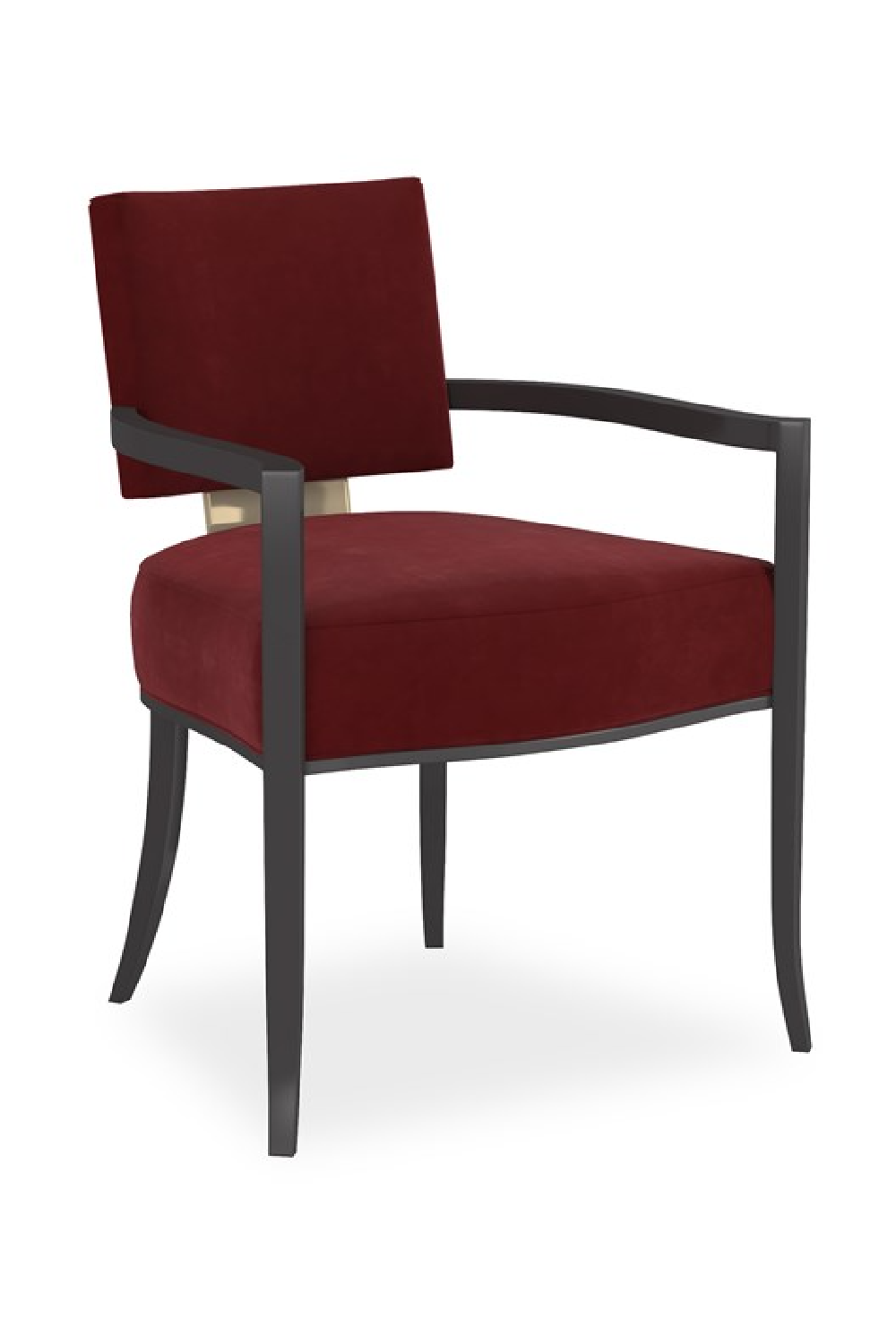 Luxury Square Back Fabric Modern Dining Chair European Style for Villa