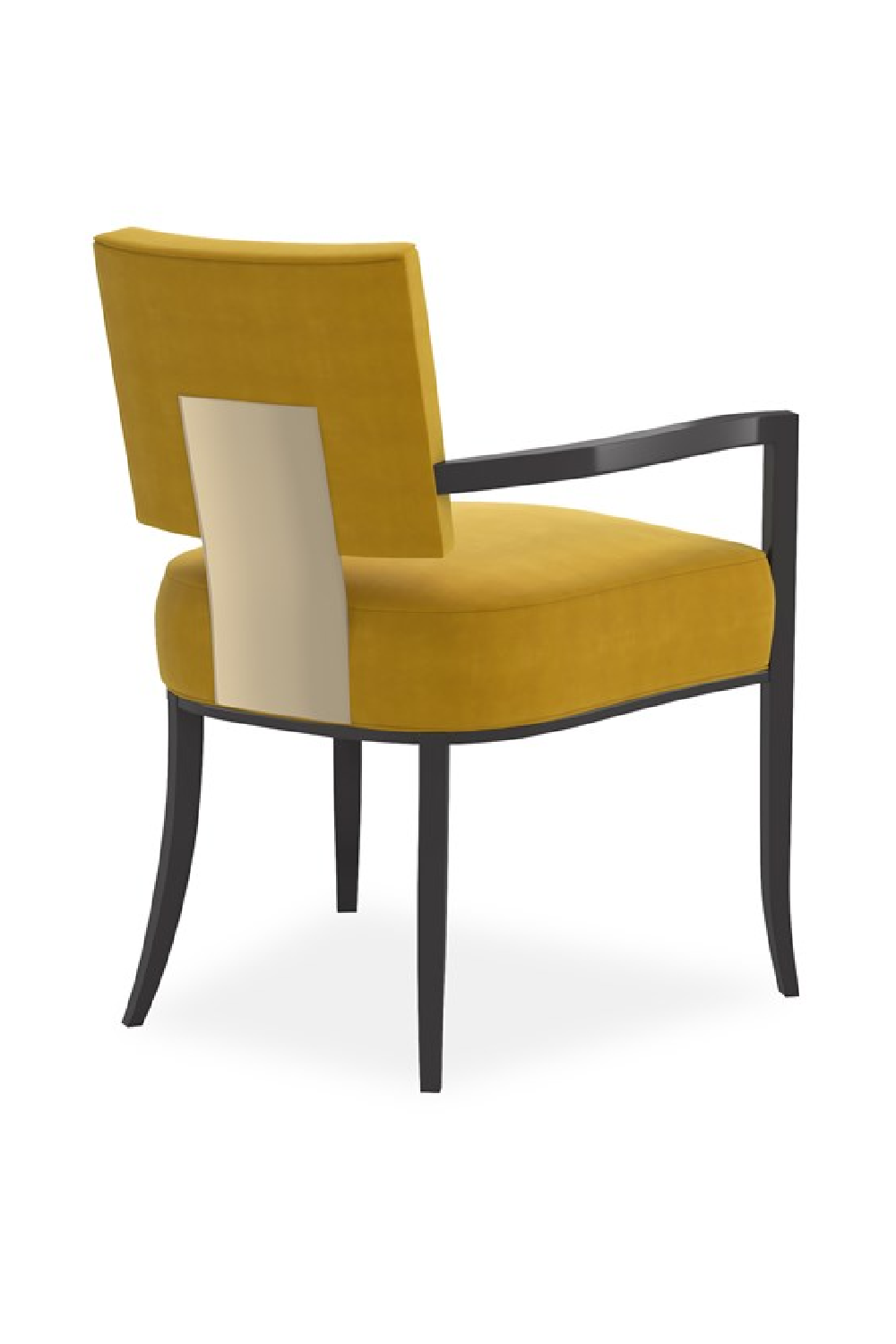 Luxury Square Back Fabric Modern Dining Chair European Style for Villa