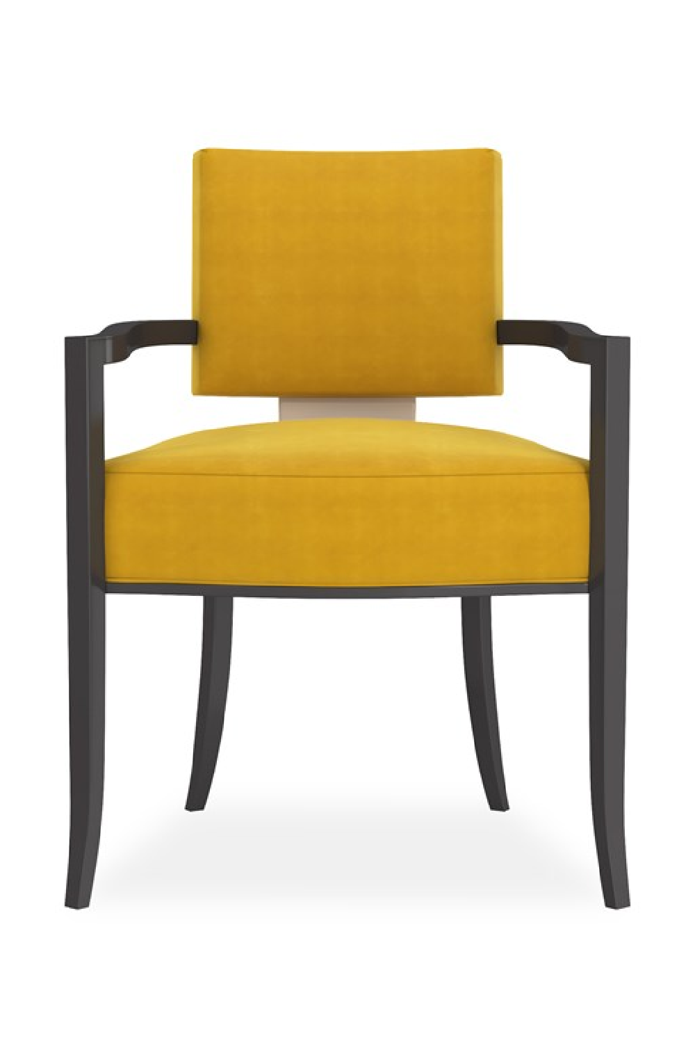 Luxury Square Back Fabric Modern Dining Chair European Style for Villa