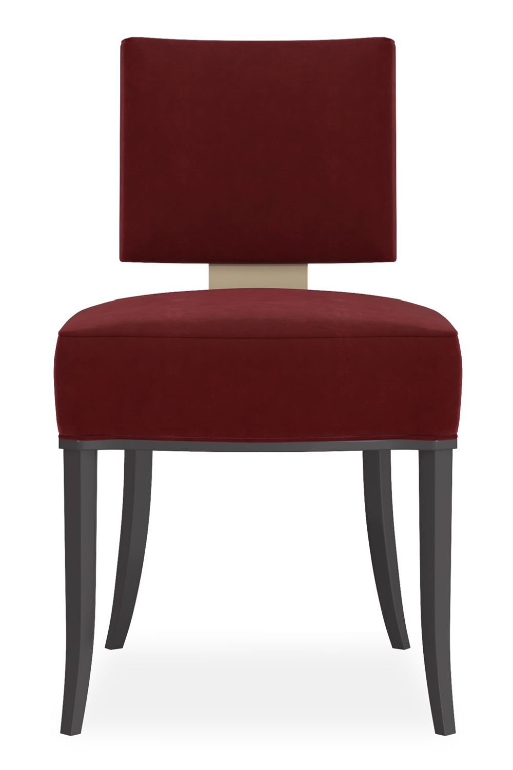 Luxury Square Back Fabric Modern Dining Chair European Style for Villa