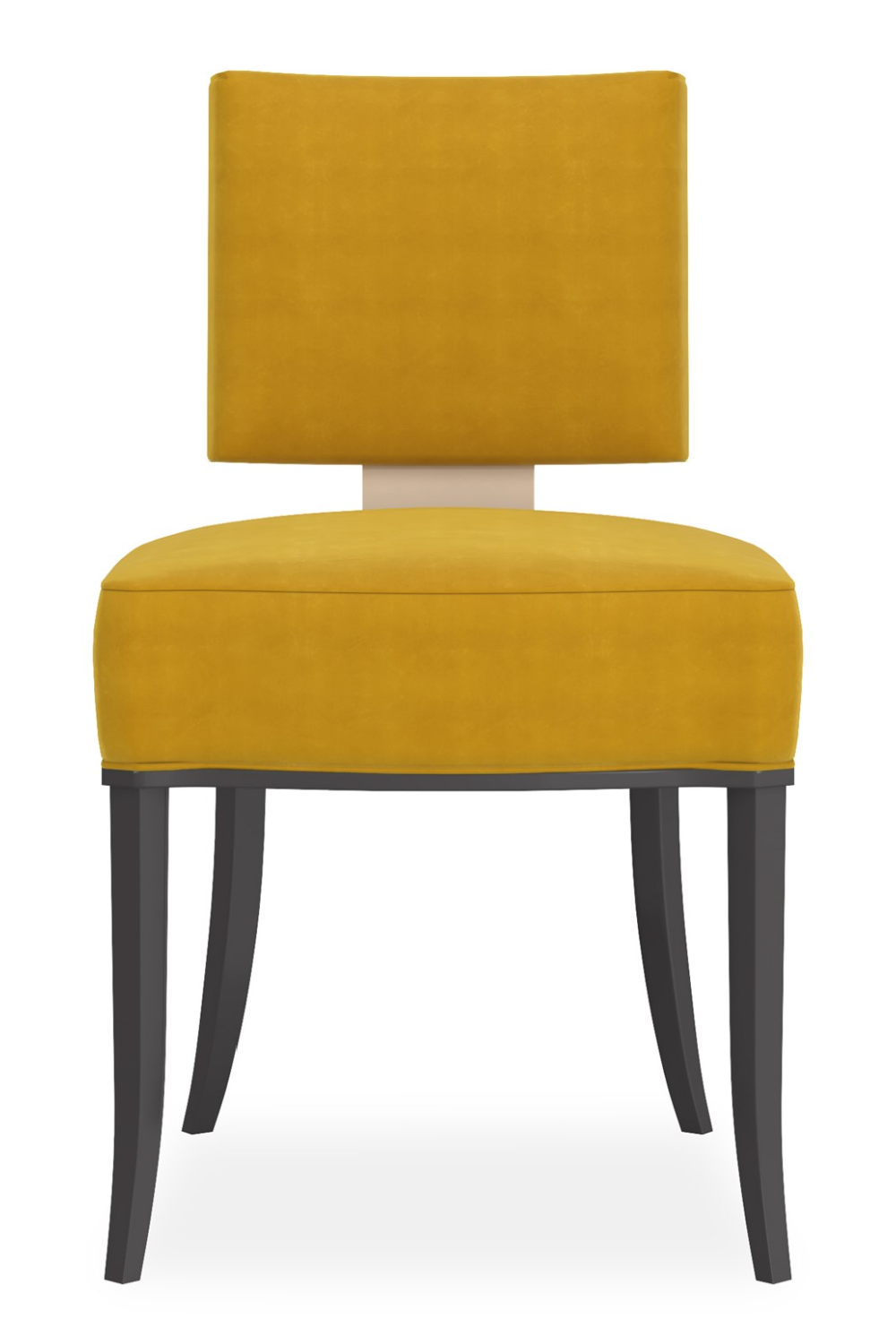 Luxury Square Back Fabric Modern Dining Chair European Style for Villa