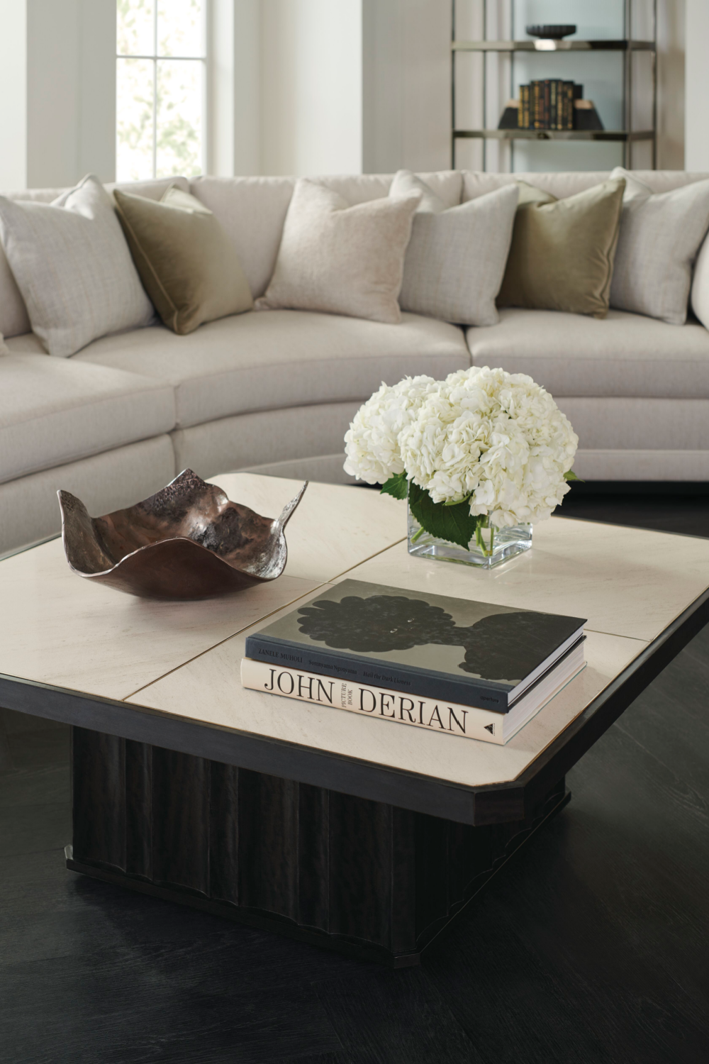 Luxury Chenille Modular Sofa Modern Italian Style for Villa