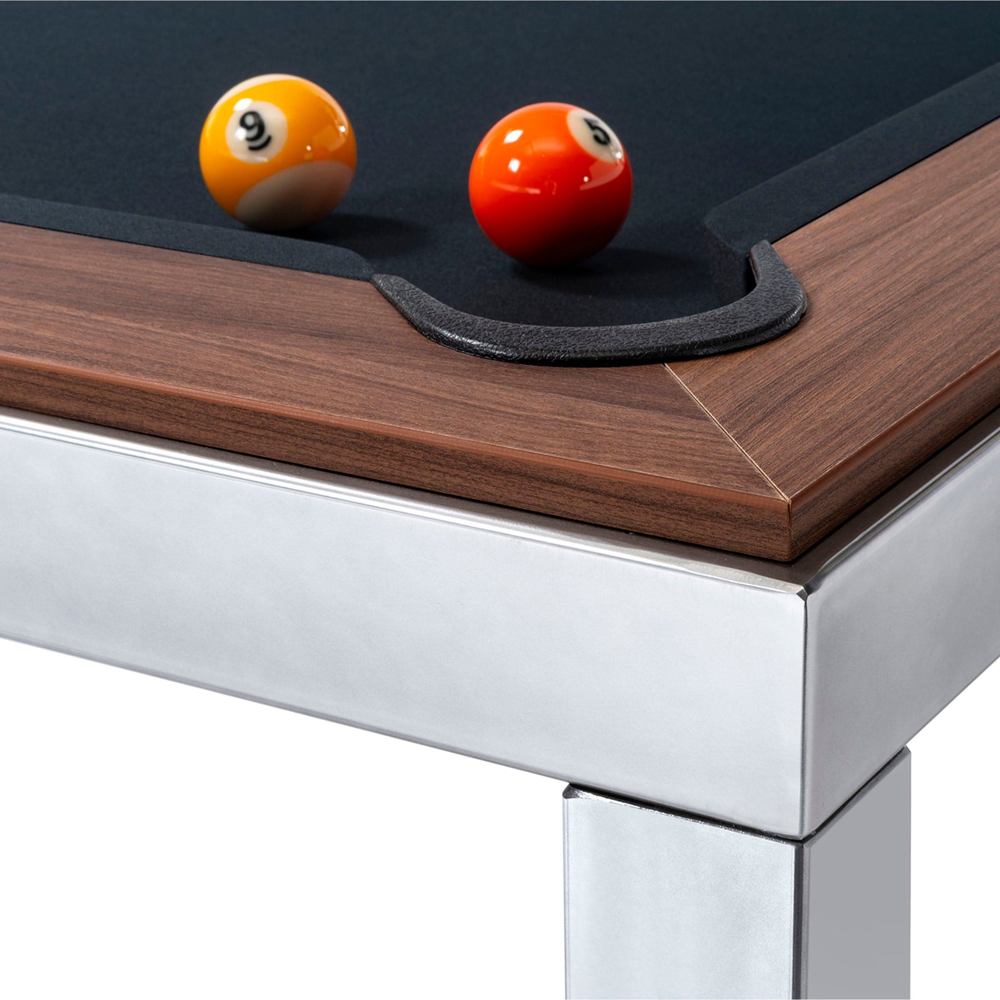 Convertible Pool Table CUBE – Minimalist Metal and Wood | 3CAR0255