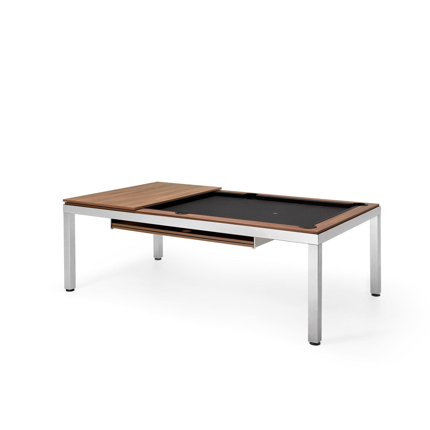 Convertible Pool Table CUBE – Minimalist Metal and Wood | 3CAR0255
