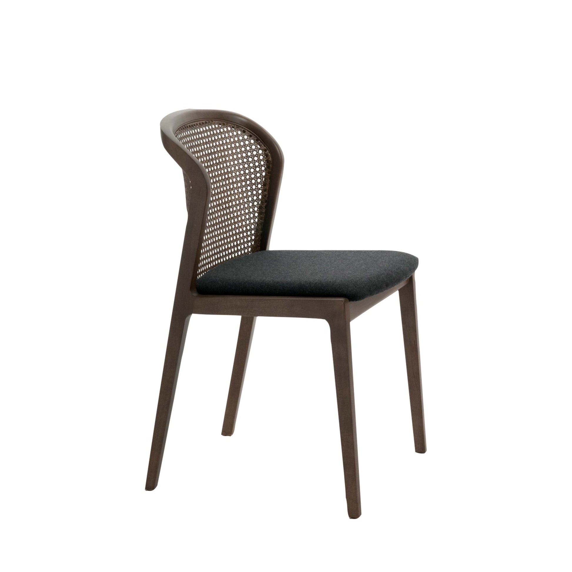 Vienna Dining Chair – Hand-Woven Straw Back, Beechwood Frame