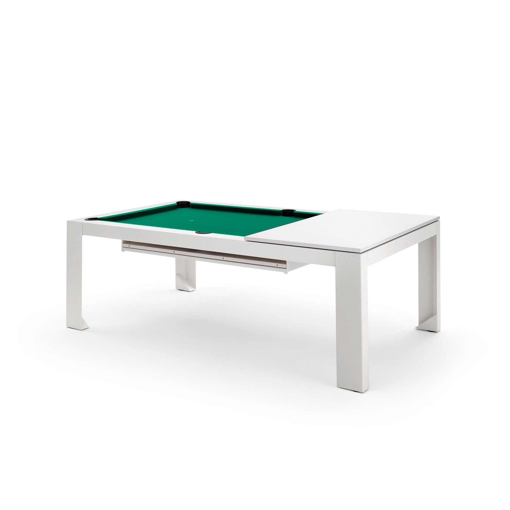 Convertible Pool Table CUBISTA – Geometric Italian Metal Statement Piece