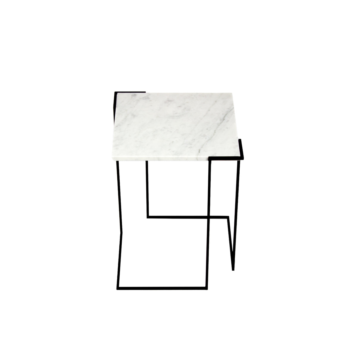 Luxury GRAVITY Marble Side Table Modern Italian Style for Villa