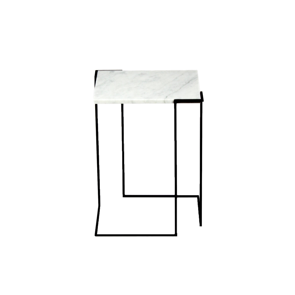 Luxury GRAVITY Marble Side Table Modern Italian Style for Villa