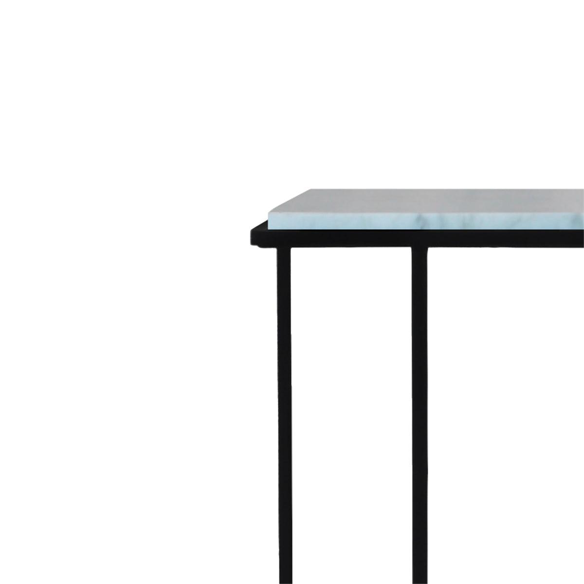 Luxury FRAME Stone Side Table Modern Italian Style for Villa
