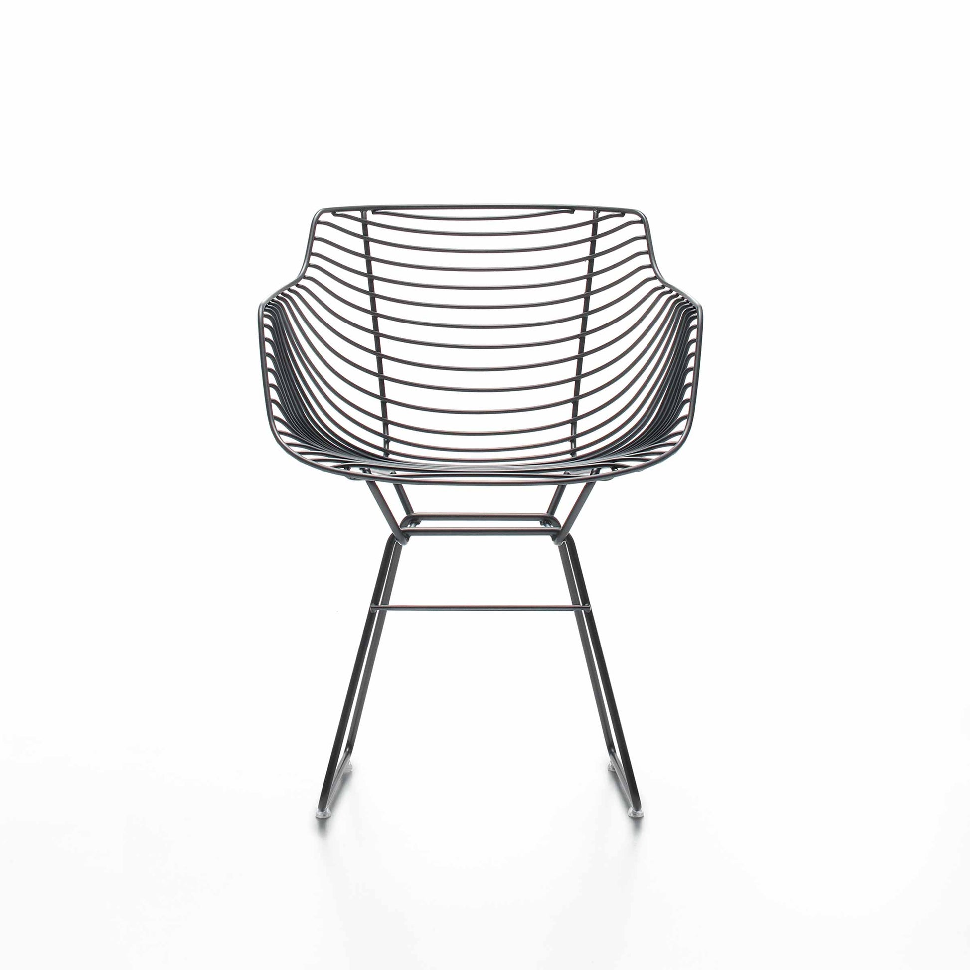 Flow Filo Dining Chair – Bronze Steel Wire – MDF Italia – Contemporary