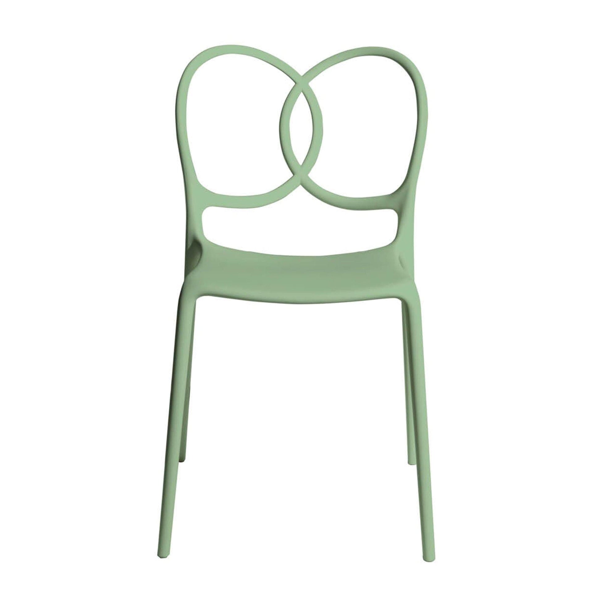 Sissi Dining Chair – Sculptural Loop Backrest Polypropylene Monobloc by Driade