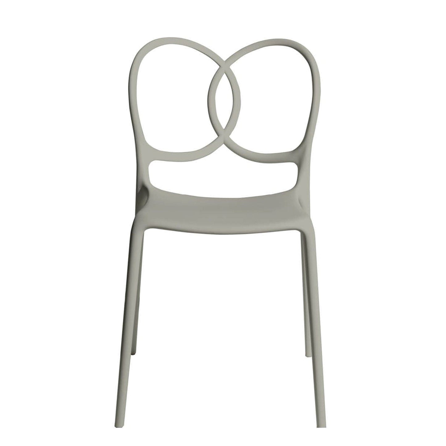 Sissi Dining Chair – Sculptural Loop Backrest Polypropylene Monobloc by Driade