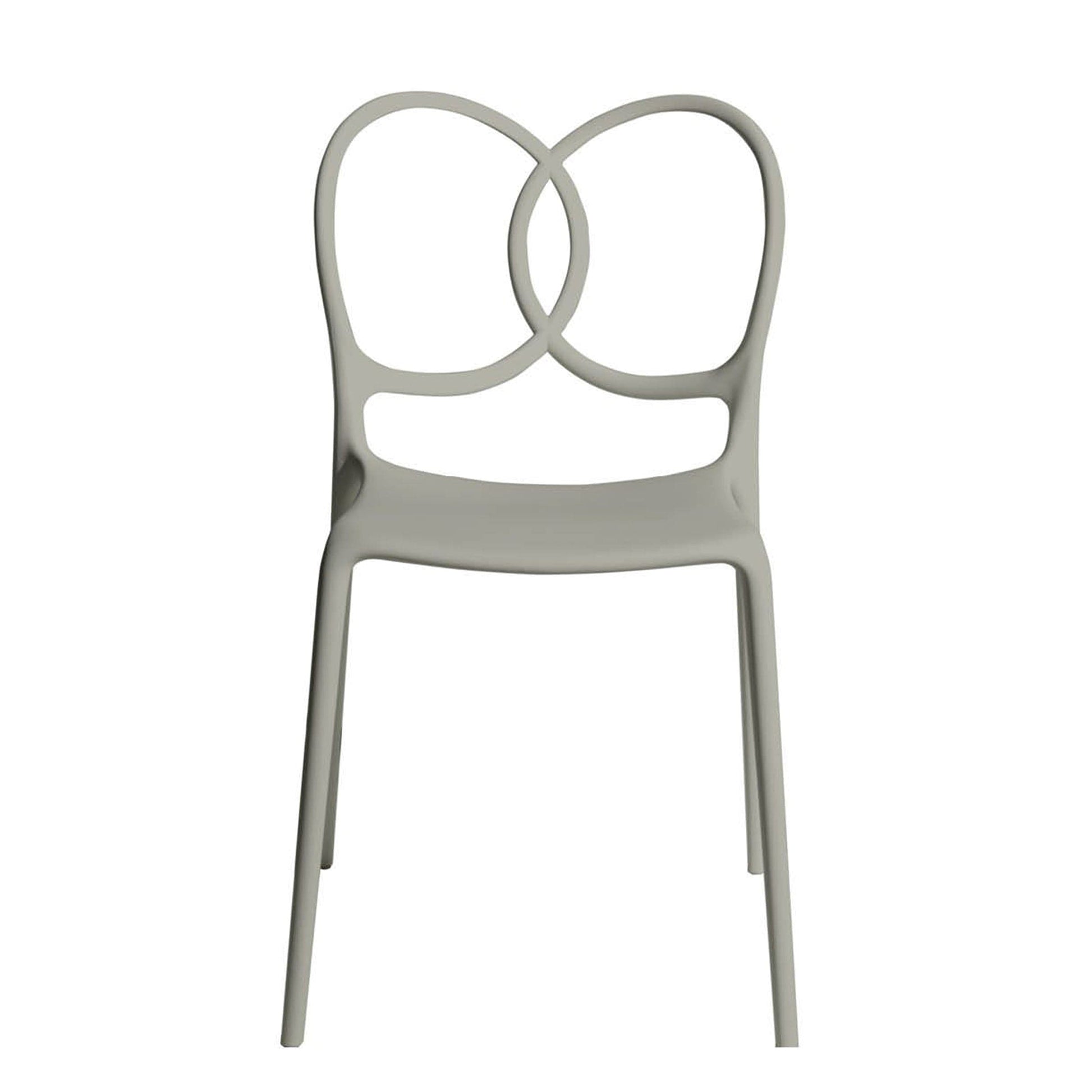 Sissi Dining Chair – Sculptural Loop Backrest Polypropylene Monobloc by Driade