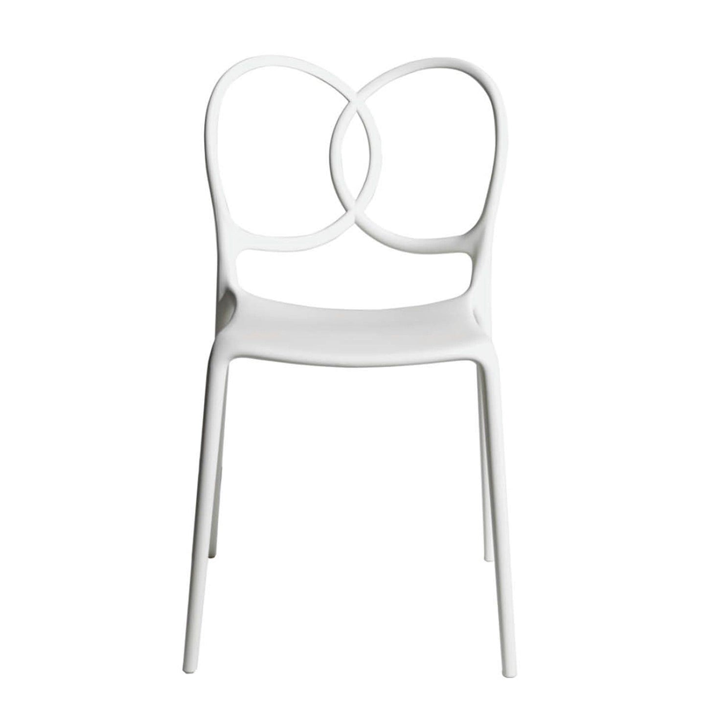 Sissi Dining Chair – Sculptural Loop Backrest Polypropylene Monobloc by Driade