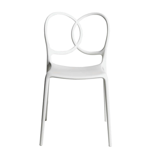 Sissi Dining Chair – Sculptural Loop Backrest Polypropylene Monobloc by Driade