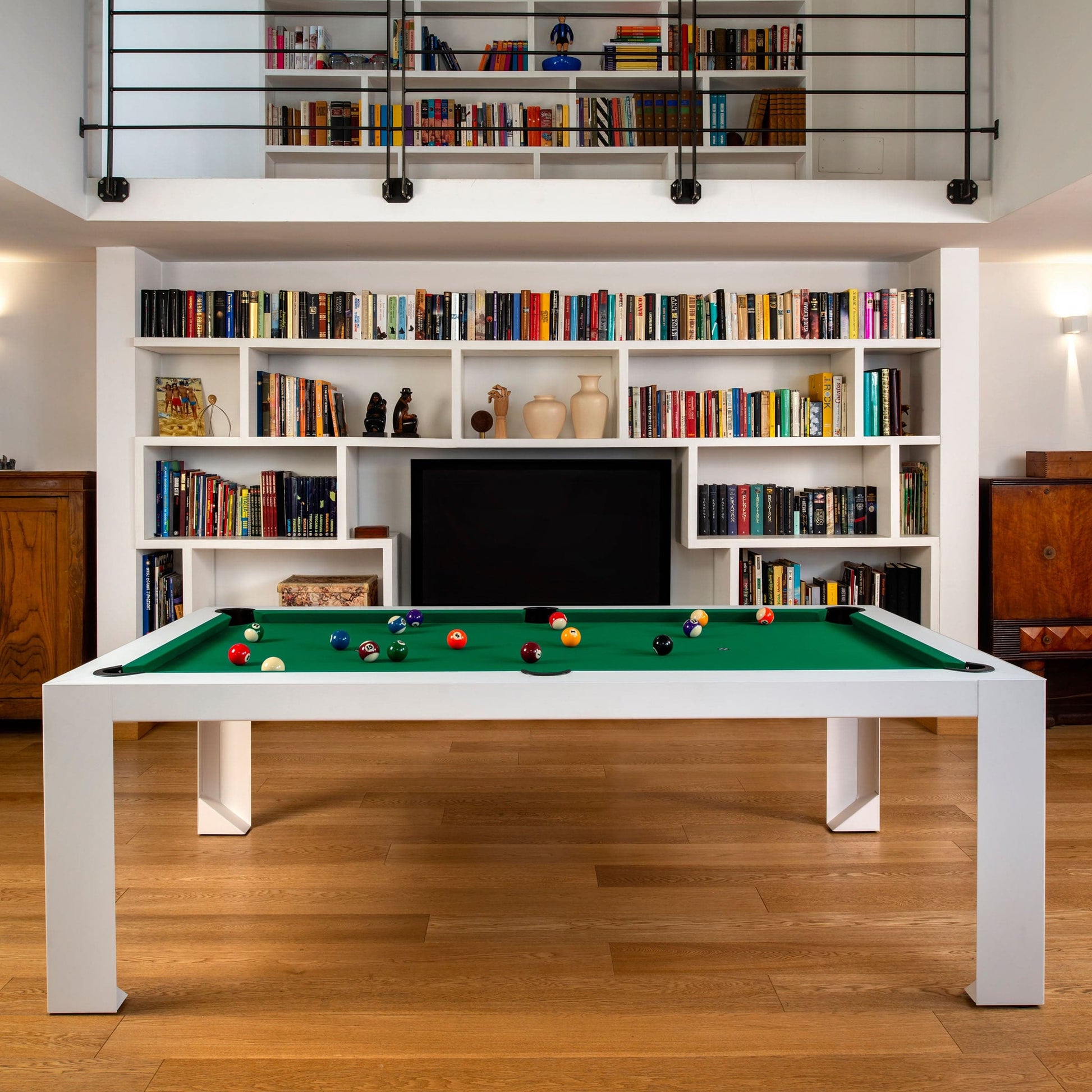 Cubista Convertible Pool Table – Cubist Metal Design by Basaglia & Rota Nodari
