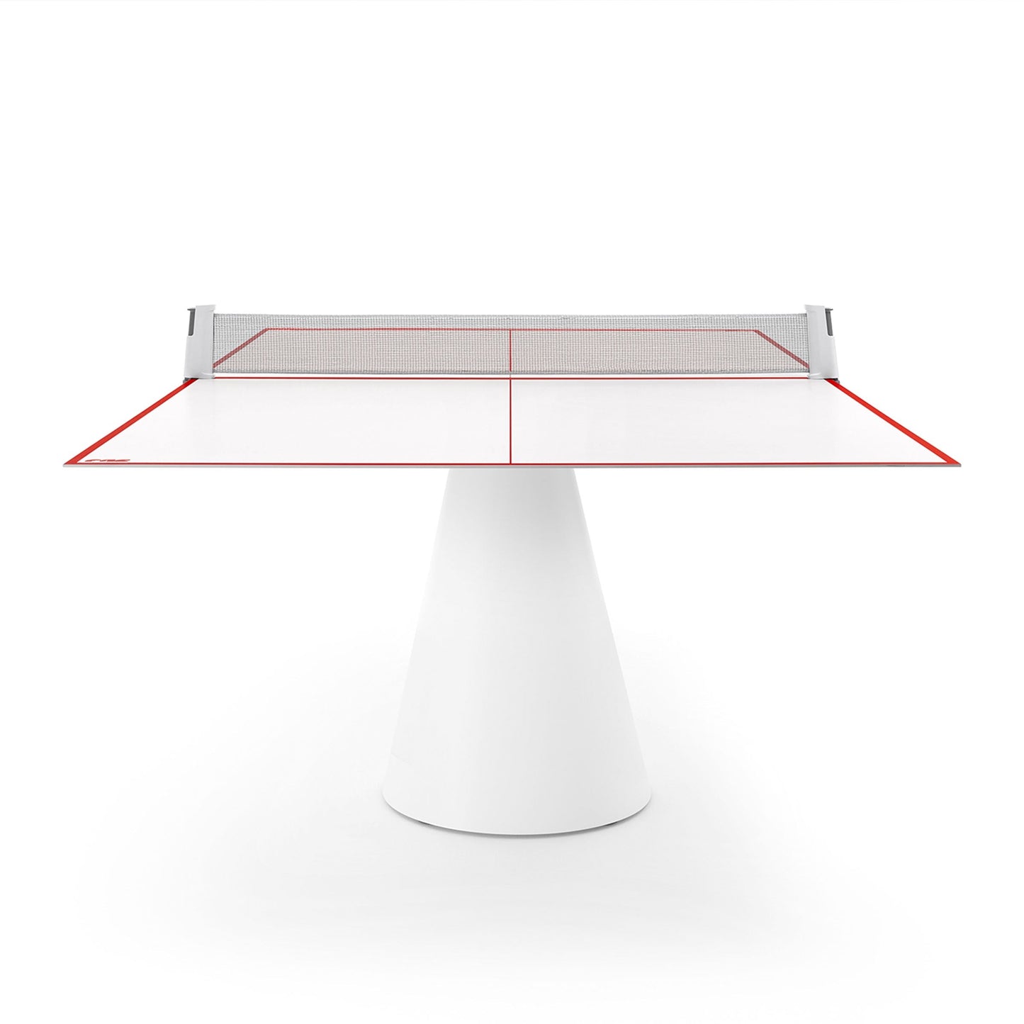 Convertible Outdoor Table Tennis – Conical Base Metal Statement Piece | 6PIN0405