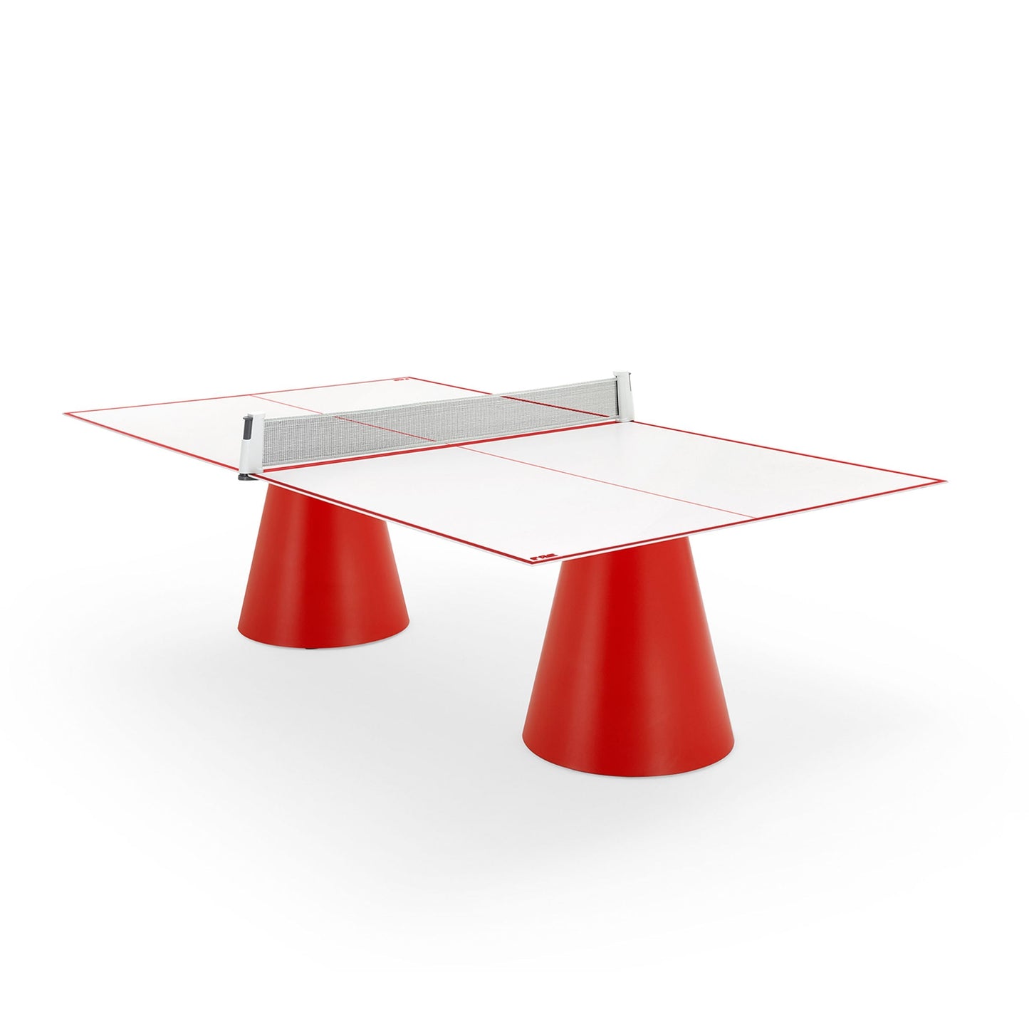 Convertible Outdoor Table Tennis – Conical Base Metal Statement Piece | 6PIN0405