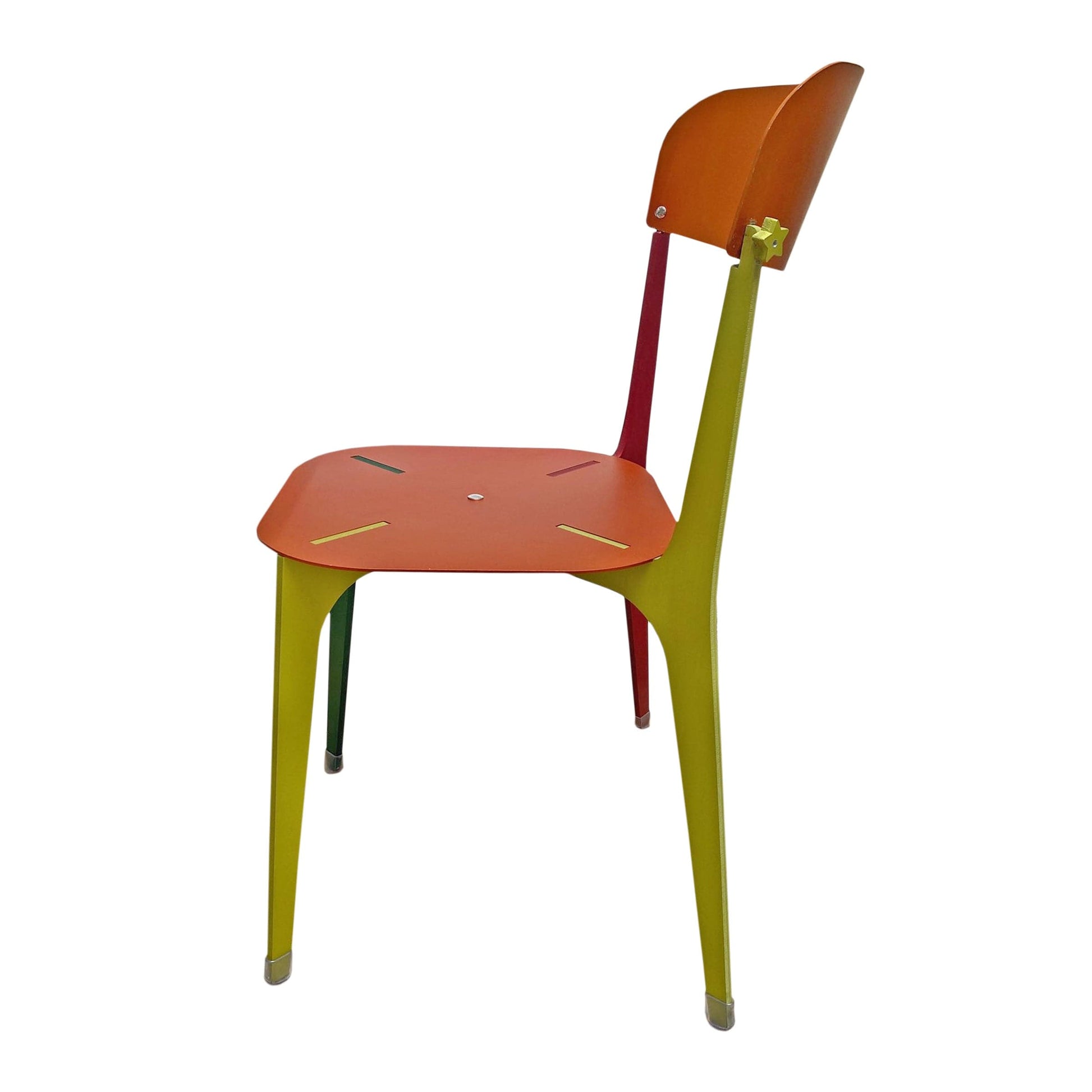 Dining Chair EURA – Laser-Cut Aluminium by Denis Santachiara for Cyrcus Design