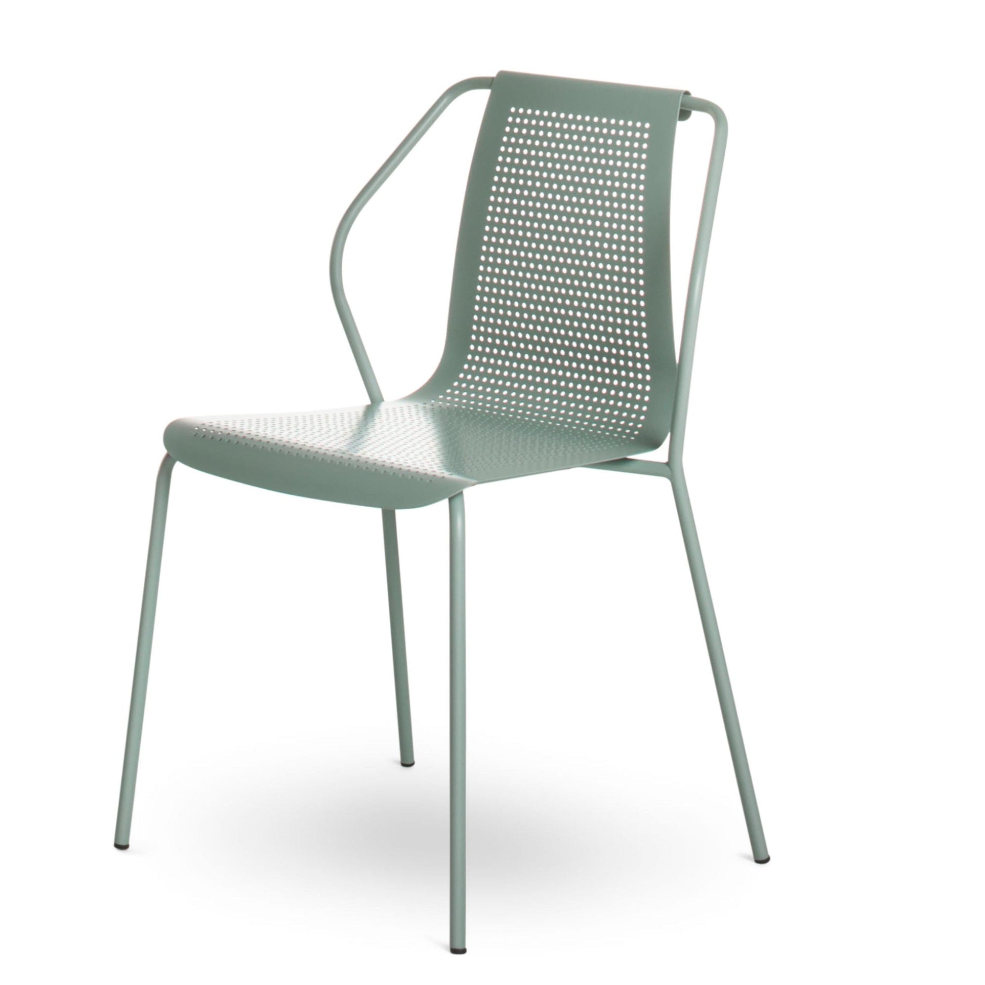 Donna Outdoor Chair – Stackable Stainless Steel Baleri Italia Modern