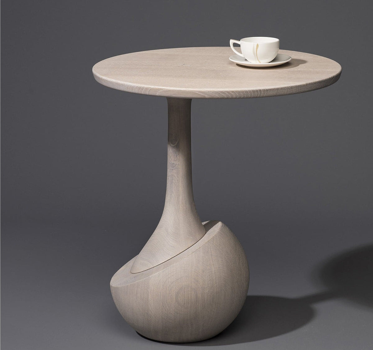 Luxury ACHILLE Oak Wood Coffee Table Modern Italian Style for Villa