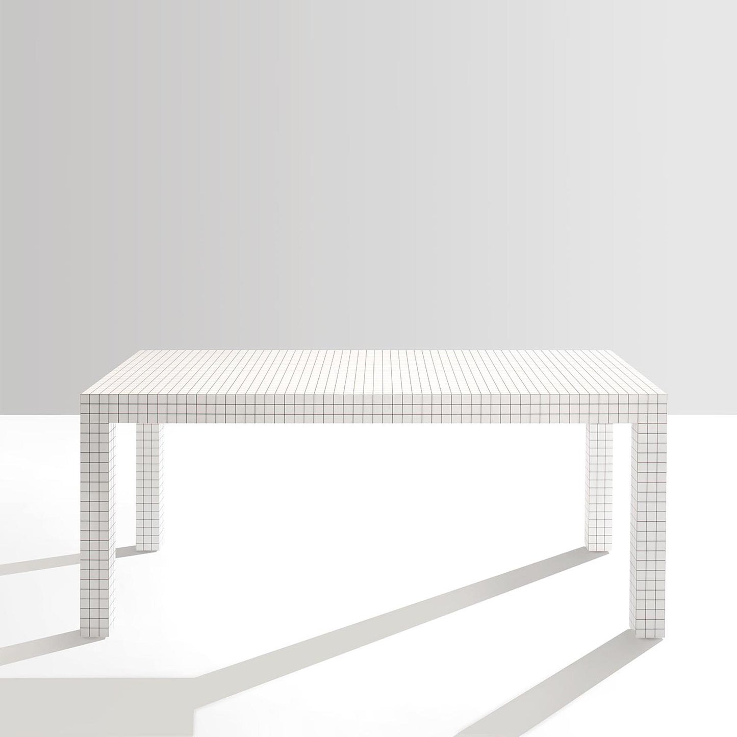 Luxury QUADERNA Dining Table Modern Italian Style for Villa