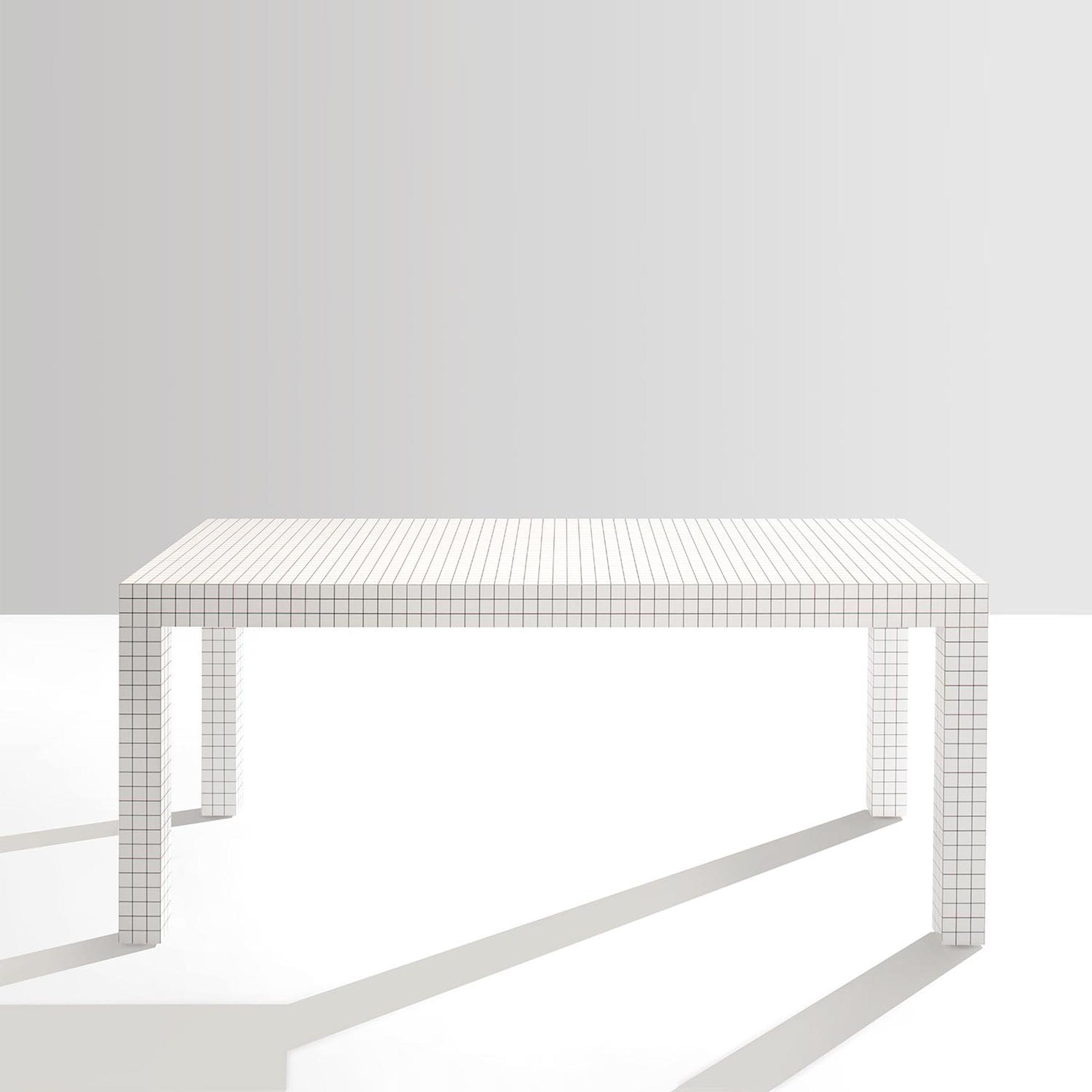 Luxury QUADERNA Dining Table Modern Italian Style for Villa