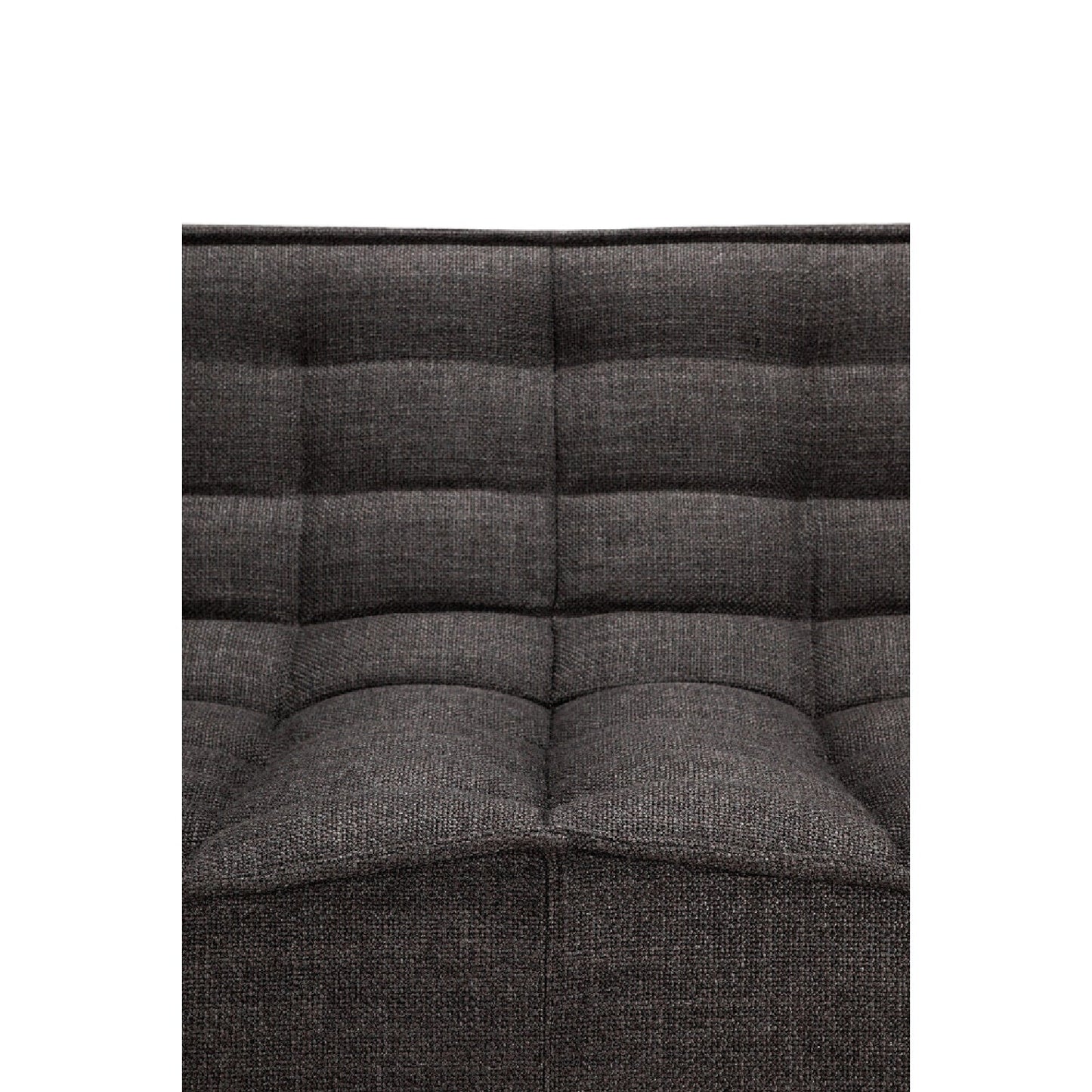 Luxury Stitched Detail 3-Seater Sofa Modern Italian Style for Villa