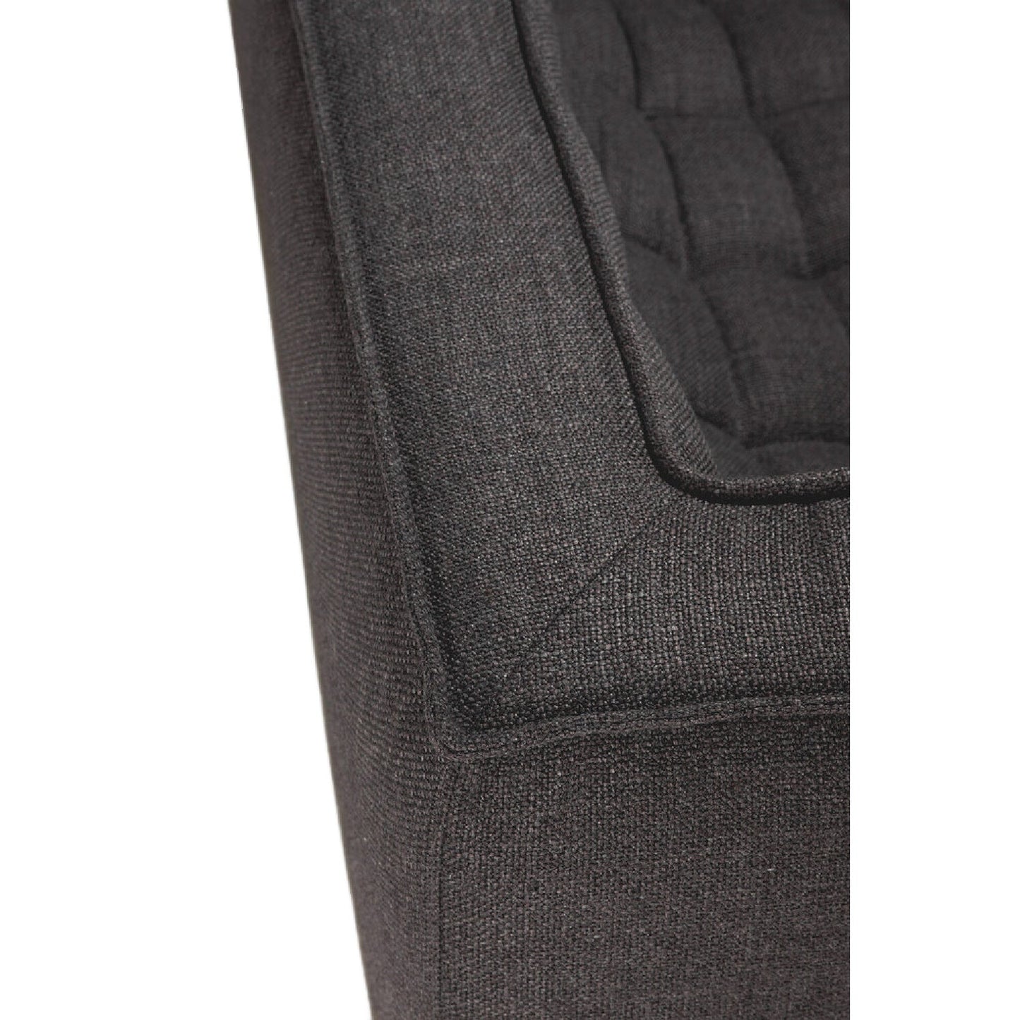Luxury Stitched Detail 3-Seater Sofa Modern Italian Style for Villa