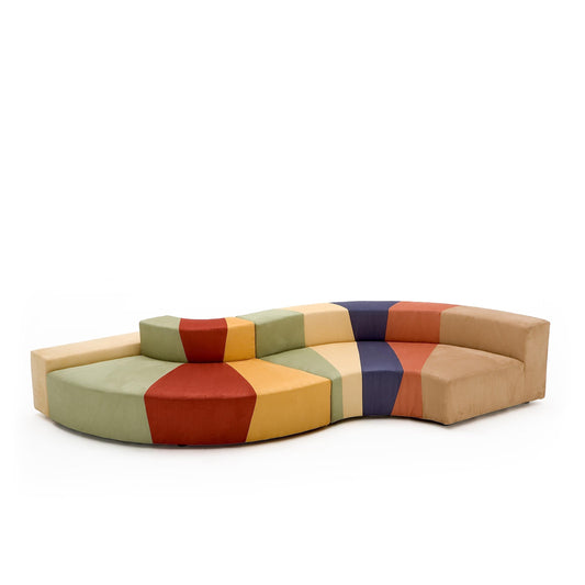 Giovannetti Multilove Modular Sofa – Sculptural Fabric Statement Piece
