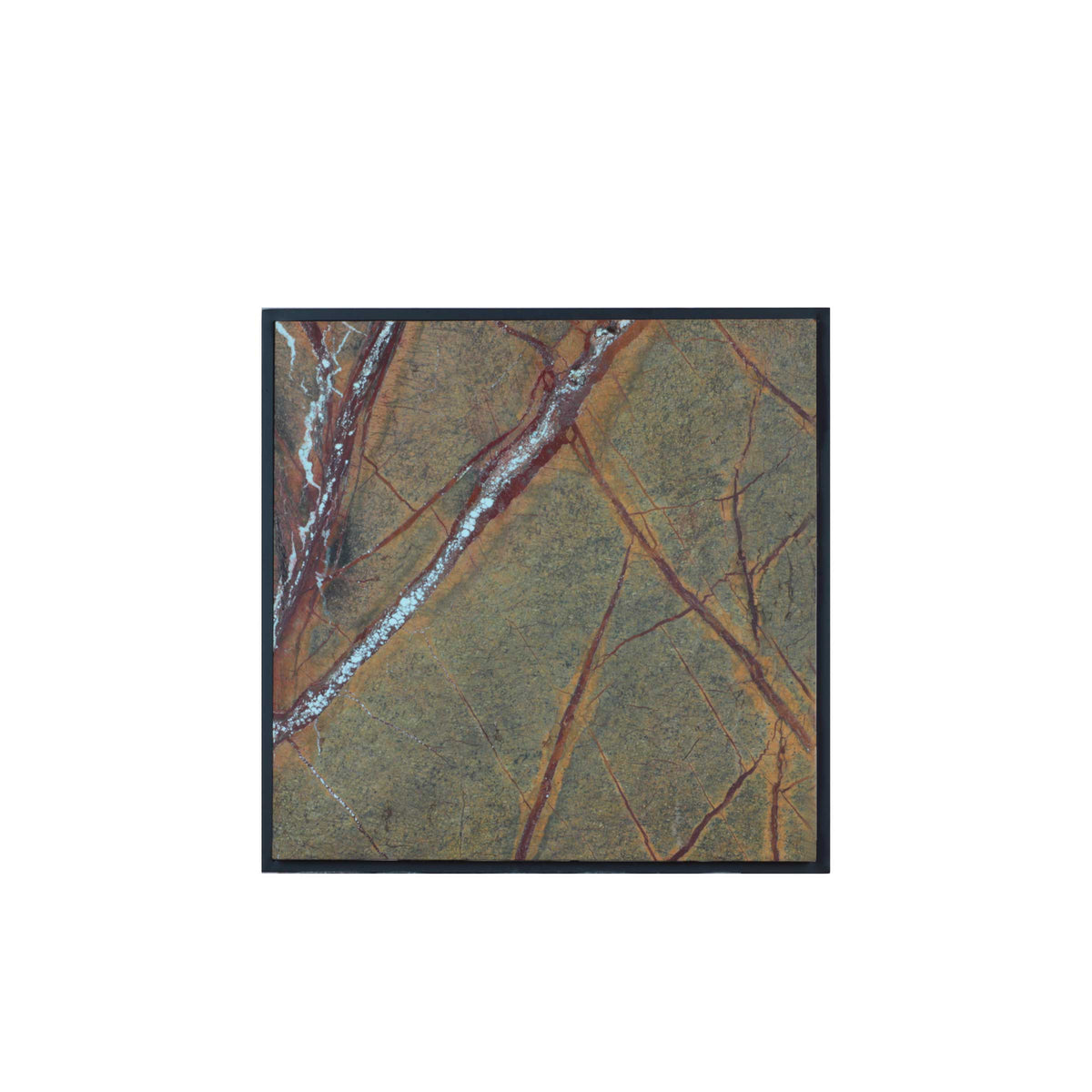 Luxury FRAME Stone Side Table Modern Italian Style for Villa