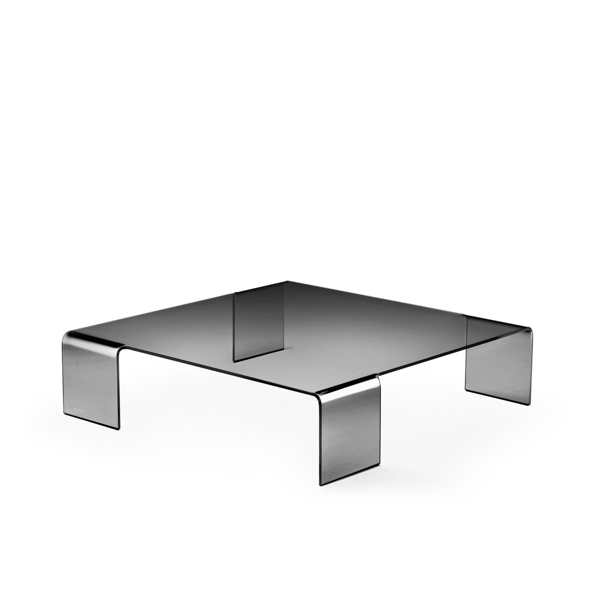 Luxury NEUTRA Curved Glass Coffee Table Modern Italian Style for Villa