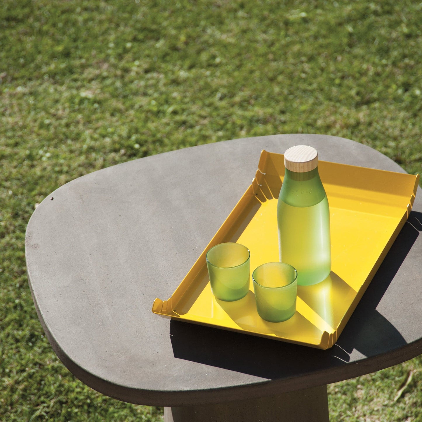 Terracotta Outdoor Dining Table – Tobacco Handcrafted Square Statement Piece