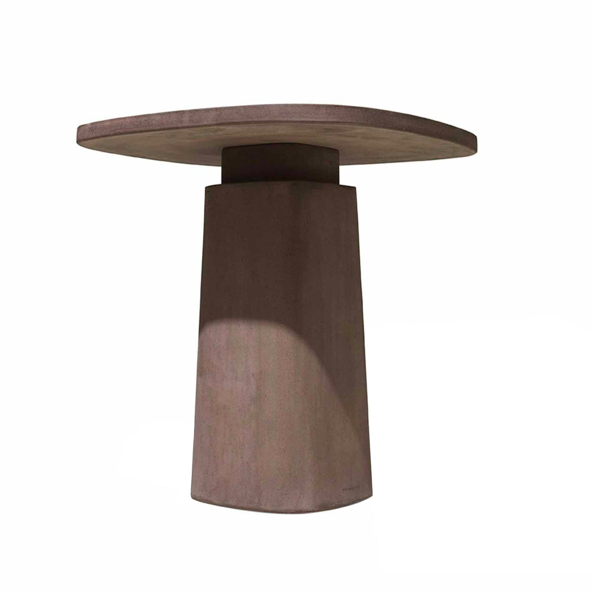 Terracotta Outdoor Dining Table – Tobacco Handcrafted Square Statement Piece
