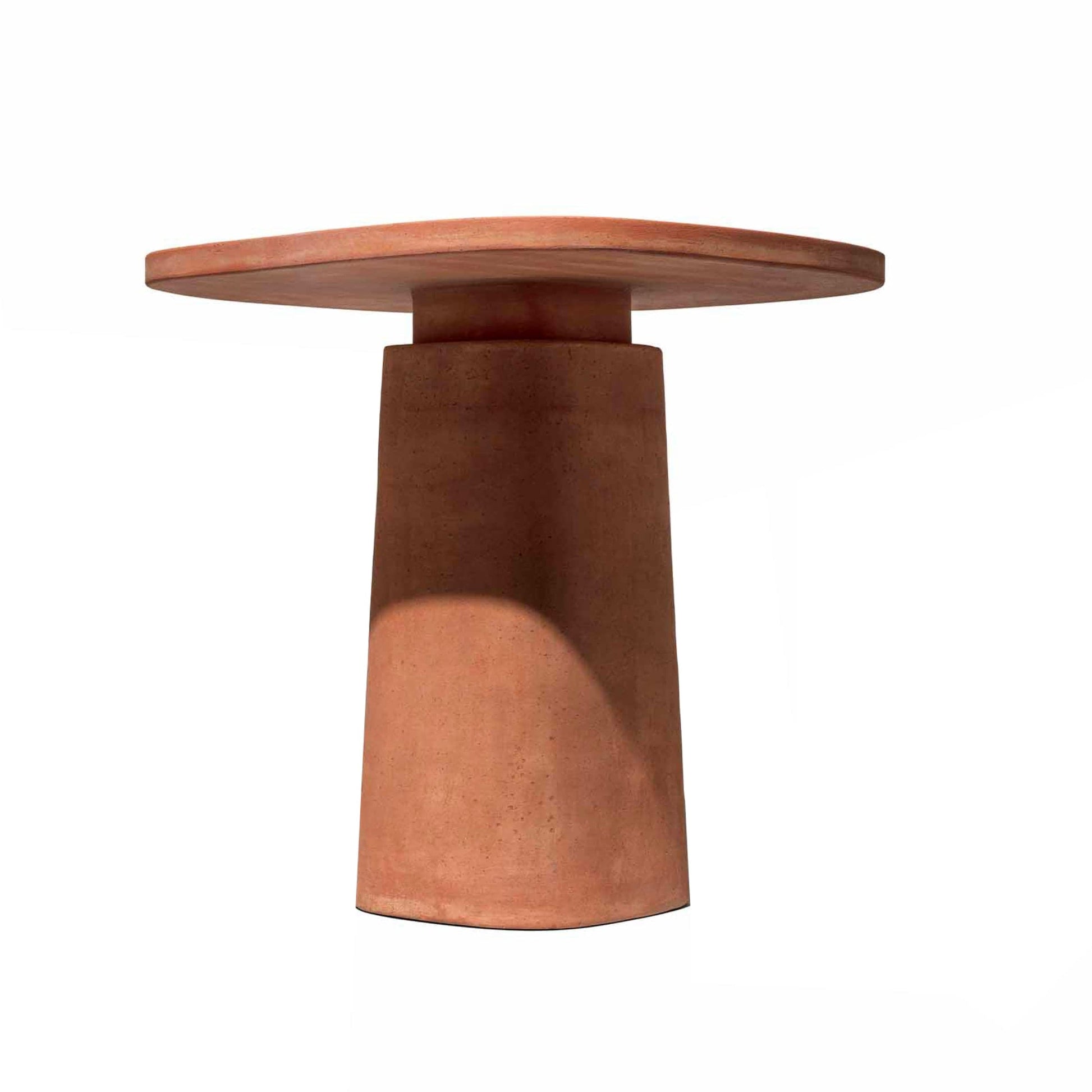 Outdoor Table Handcrafted Terracotta by Mario Scairato – Statement Piece