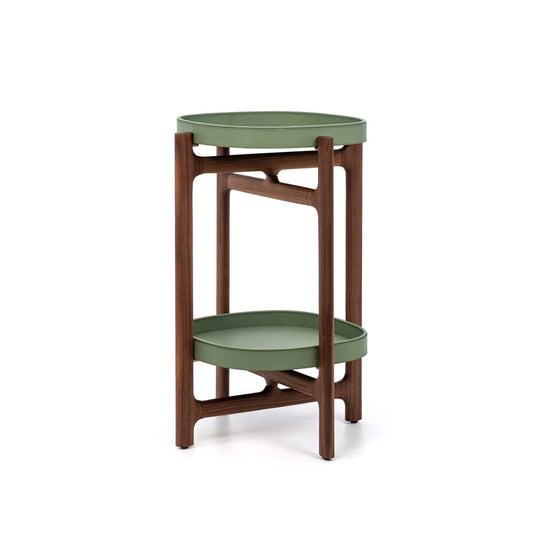 Luxury CHELSEA Wood Side Table Modern Italian Style for Villa