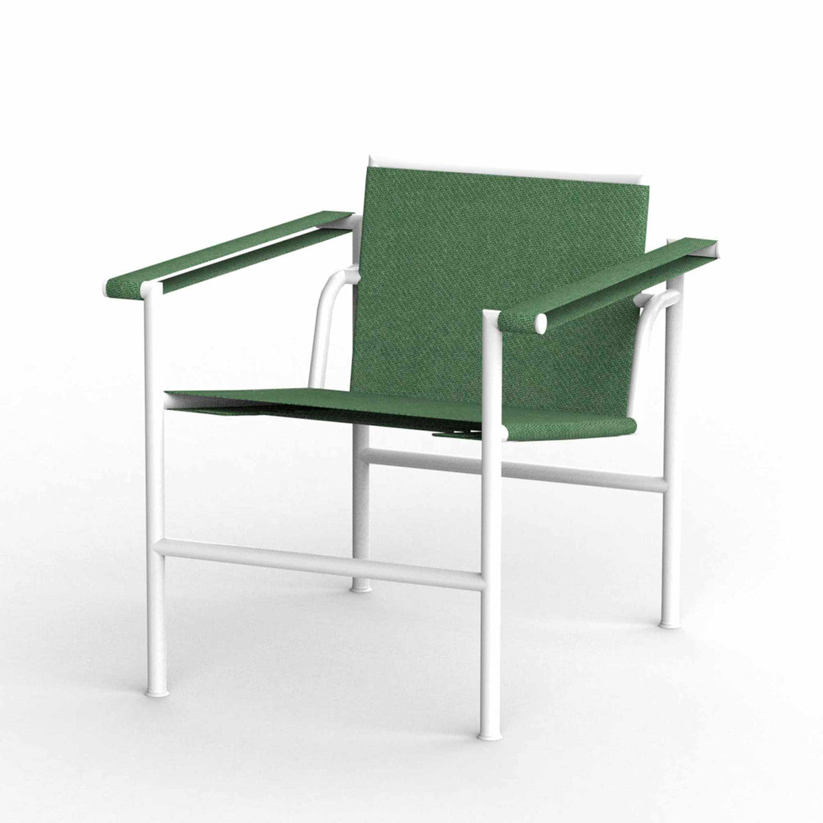 Luxury LC1 Outdoor Armchair Modern Italian Style for Villa
