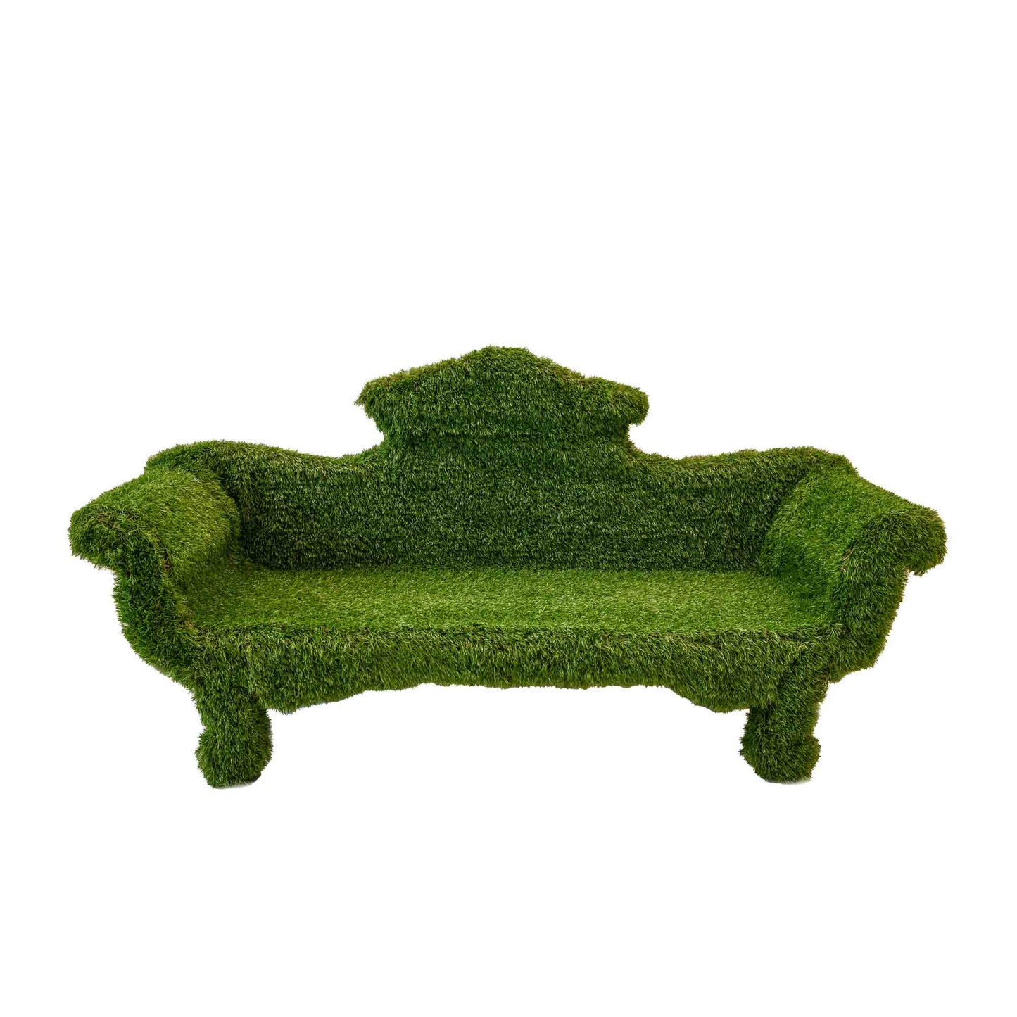 Luxury SOFAGREEN Three-Seater Sofa Modern Italian Style for Villa