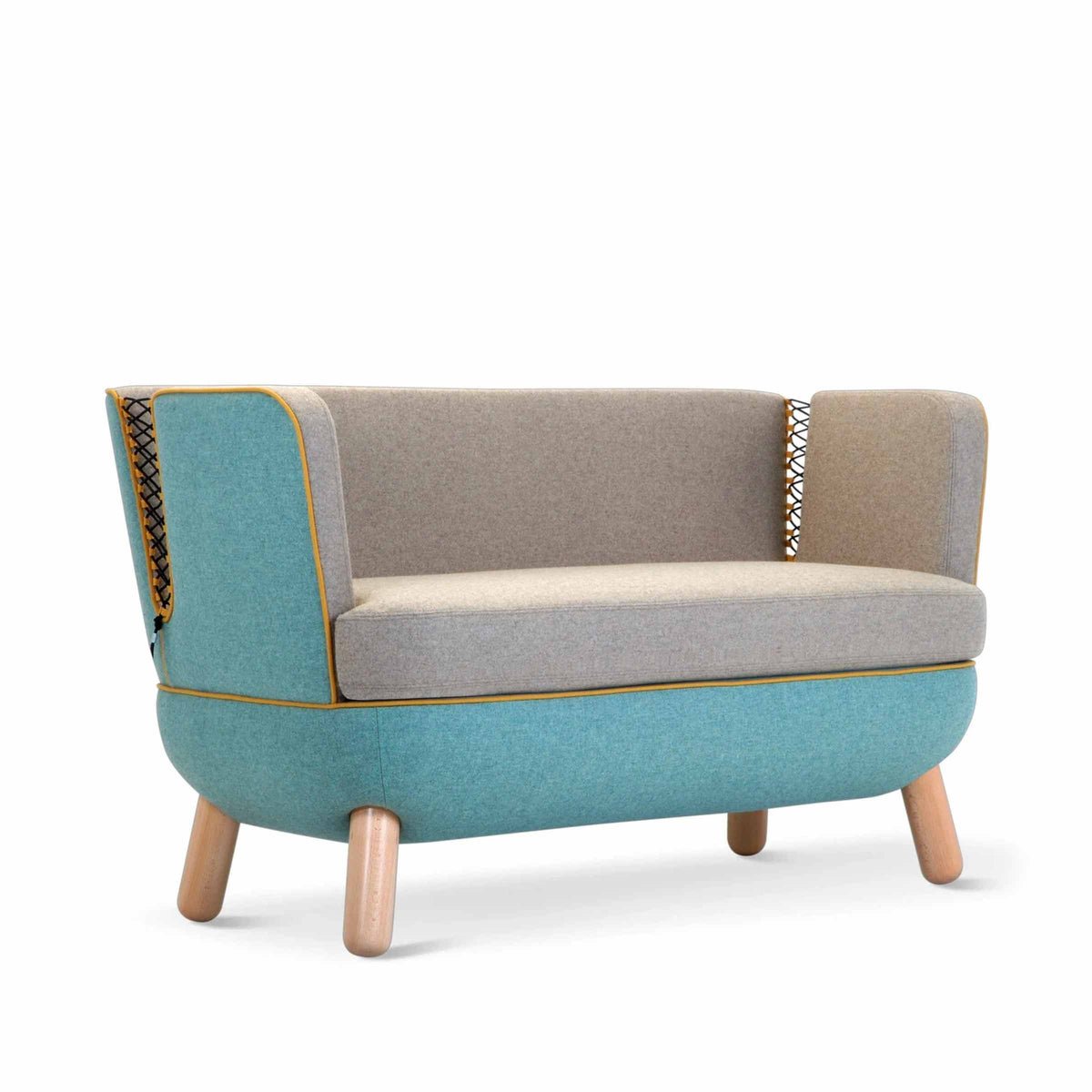 Luxury SLY Two-Seater Sofa Modern Italian Style for Villa