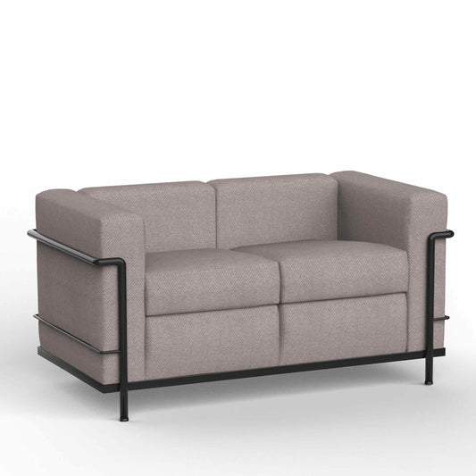 Luxury LC3 Two-Seater Sofa Modern Italian Style for Villa