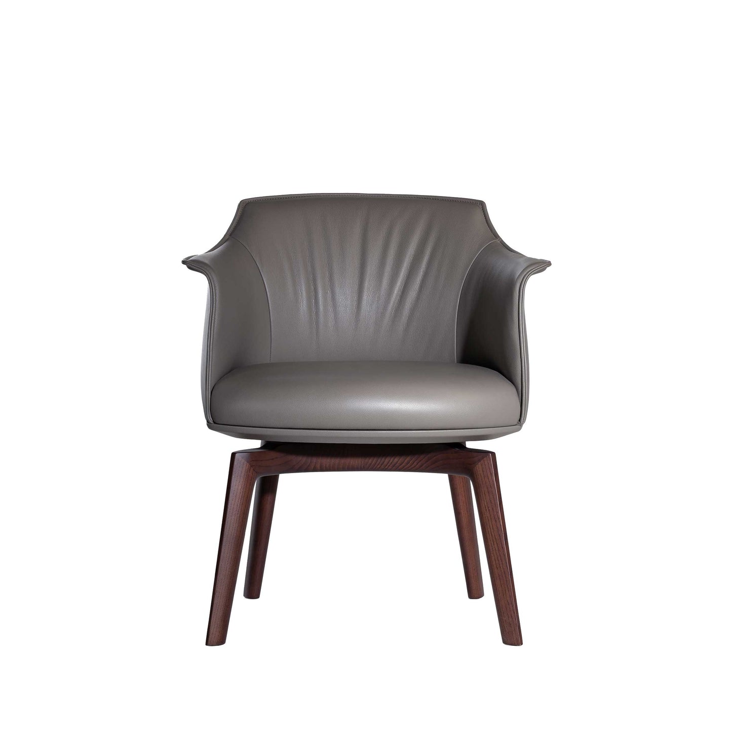 Archibald Swivel Chair – Leather Italian Designer Armchair | 5506101*0098