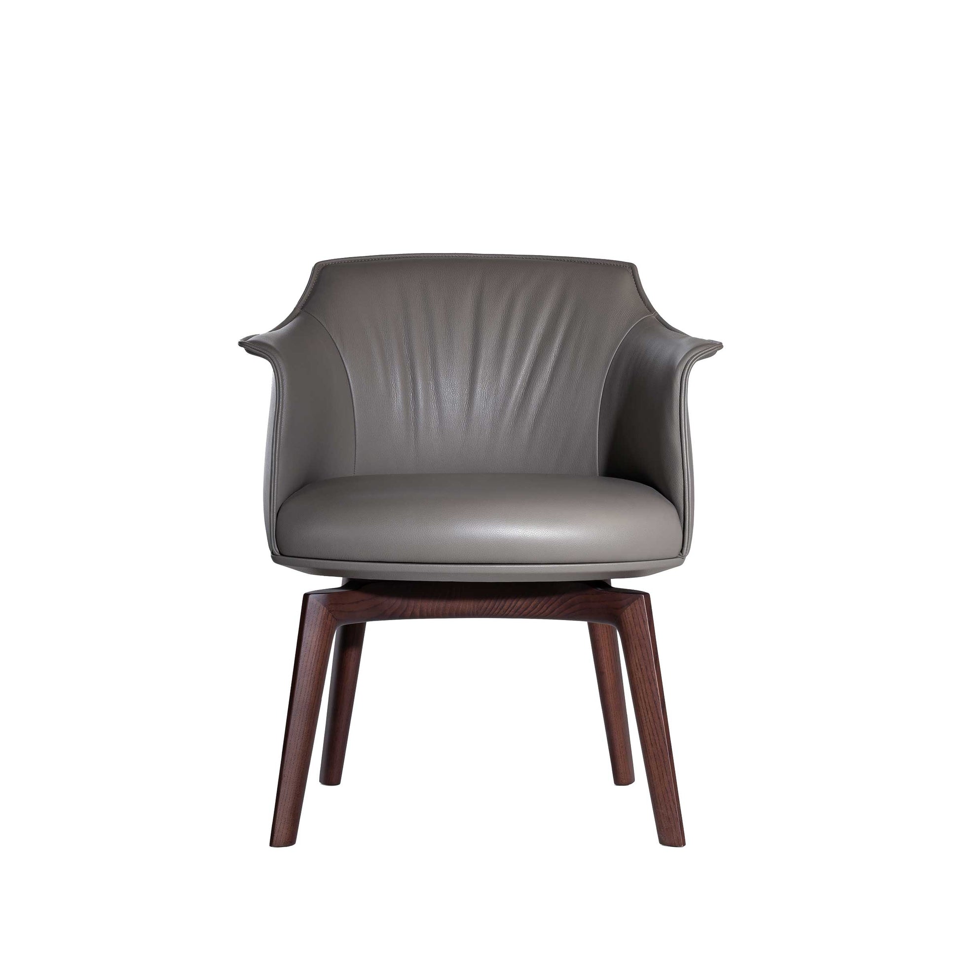 Archibald Swivel Chair – Leather Italian Designer Armchair | 5506101*0098