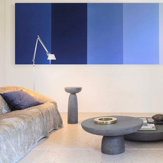 Luxury OLO Concrete Coffee Table Modern Italian Style for Villa