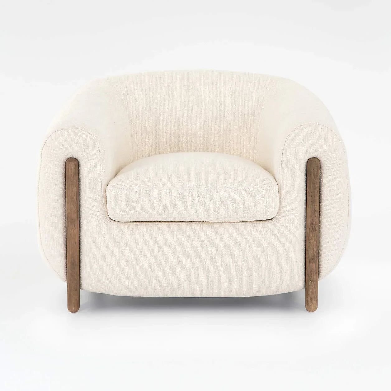 Nora Tub Accent Chair – Vintage Contemporary Design – Premium Fabric – Re Home Statement Piece | 1601089531519