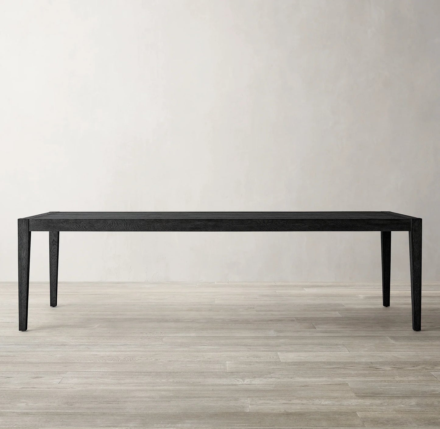 French Contemporary Extension Dining Table – Solid Wood Statement Piece by Re Home